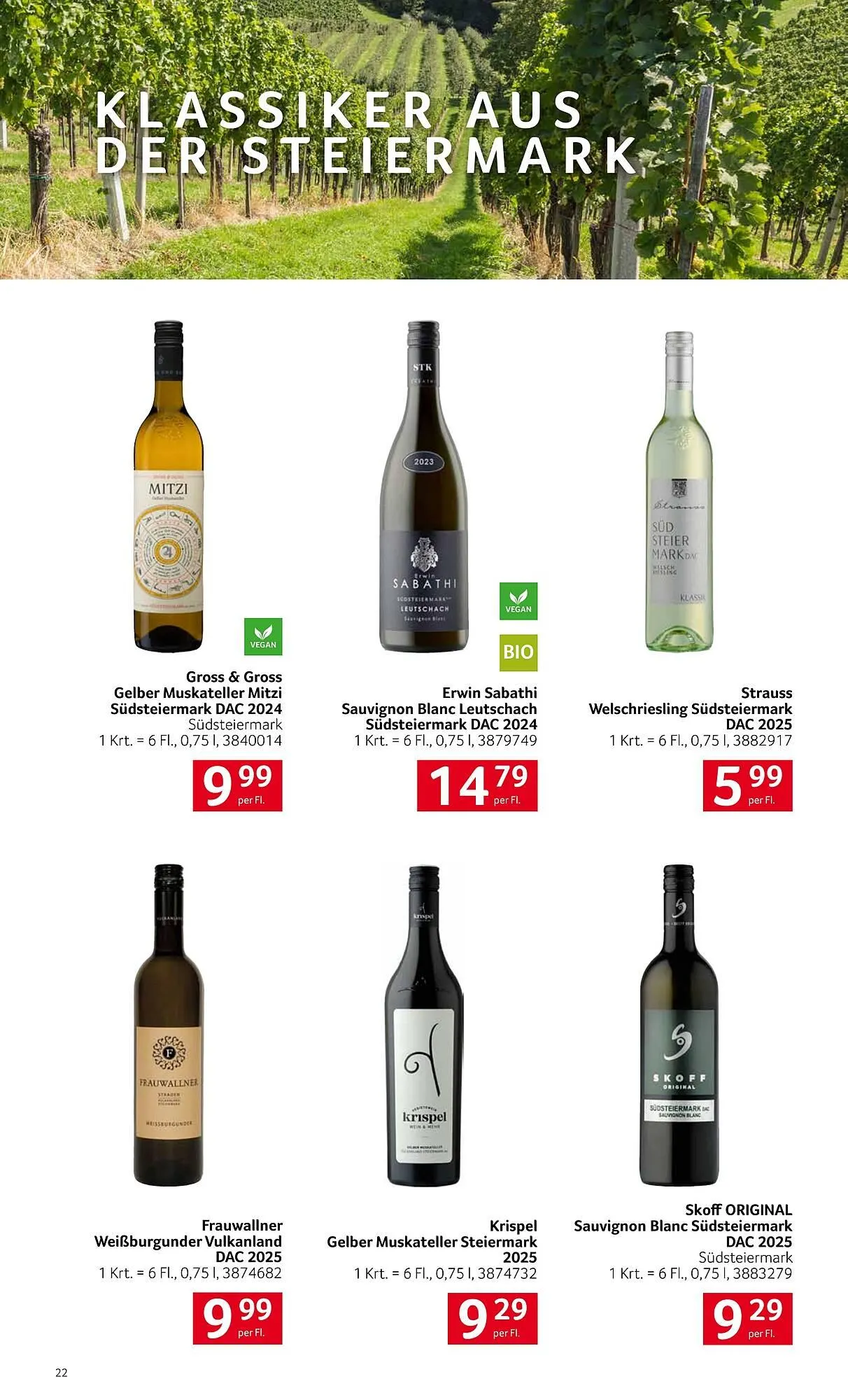 Transgourmet Flugblatt von 2. März bis 25. April 2026 - Flugblätt seite 22