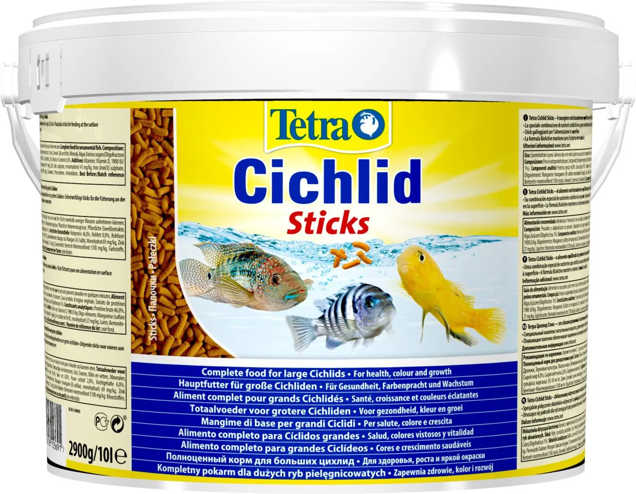 Tetra Cichlid Sticks 10 l