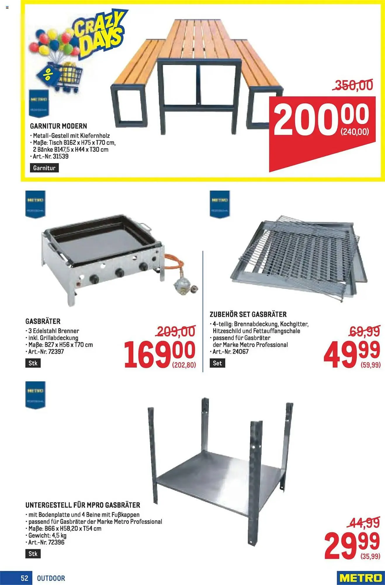 Metro Flugblatt von 16. Oktober bis 29. Oktober 2025 - Flugblätt seite  52