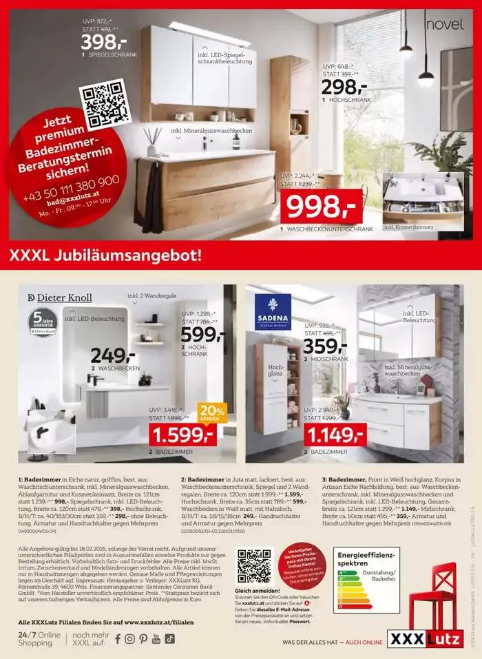 XXXLutz flugblatt von 11. Februar bis 18. Februar 2025 - Flugblätt seite 24