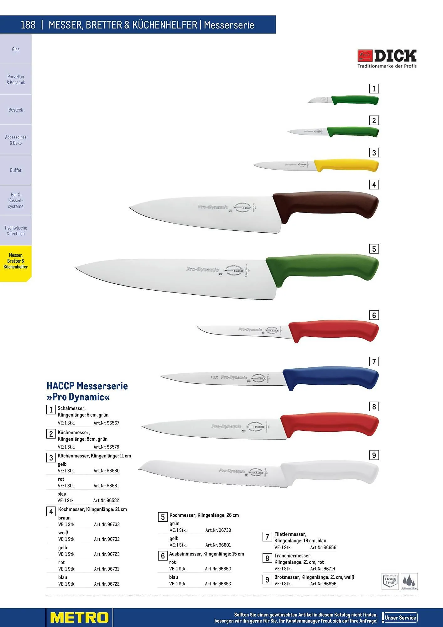 Metro Flugblatt von 25. März bis 31. Dezember 2026 - Flugblätt seite  188