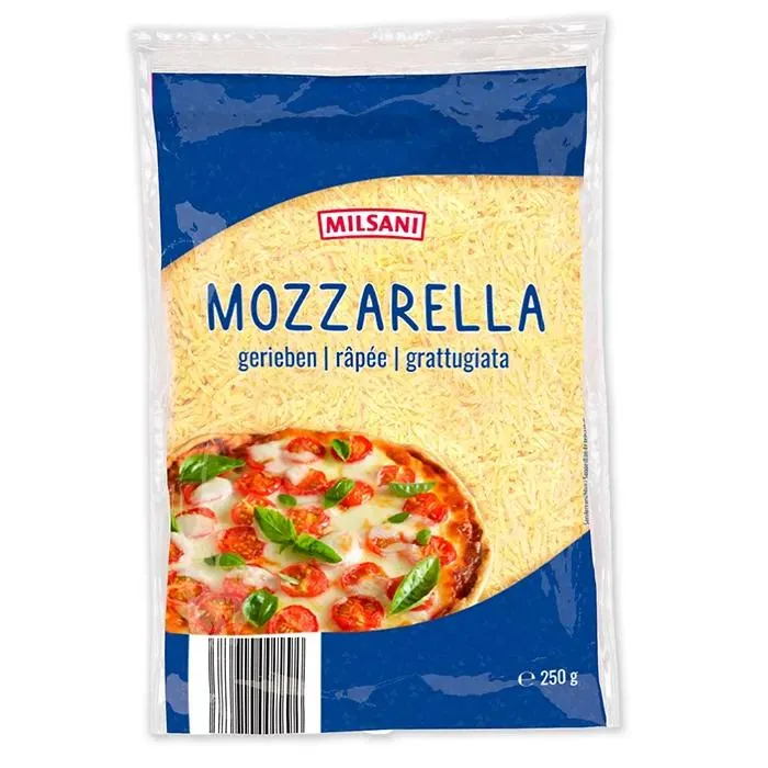 MILSANI Mozzarella gerieben