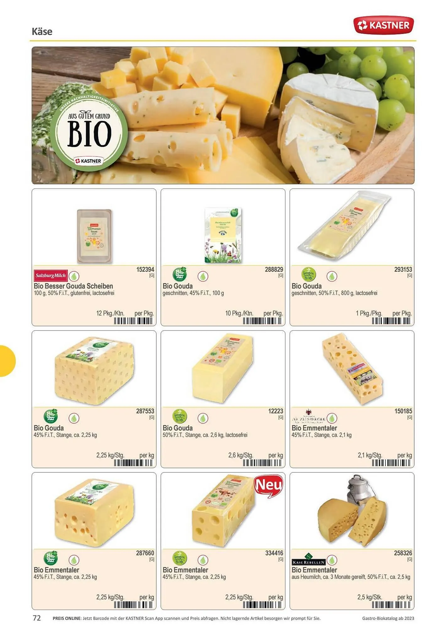 Kastner Flugblatt von 15. September bis 30. Dezember 2023 - Flugblätt seite 74