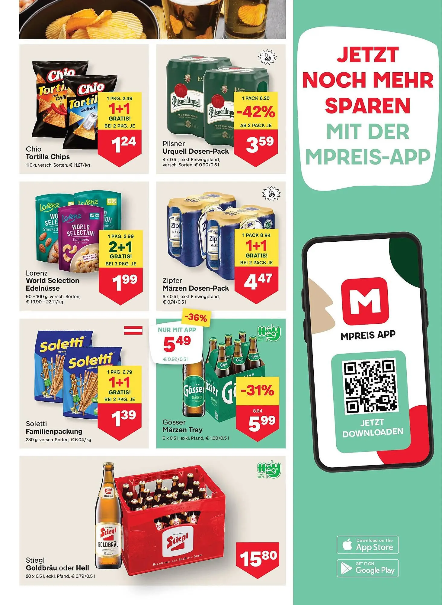 MPreis Flugblatt von 15. Jänner bis 21. Jänner 2026 - Flugblätt seite  9