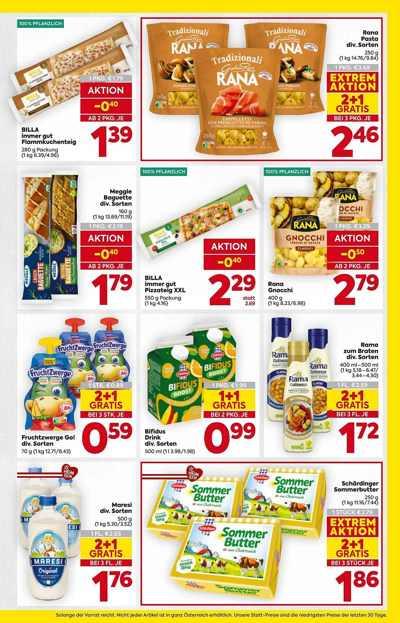 Billa Flugblatt von 22. Jänner bis 28. Jänner 2026 - Flugblätt seite  11