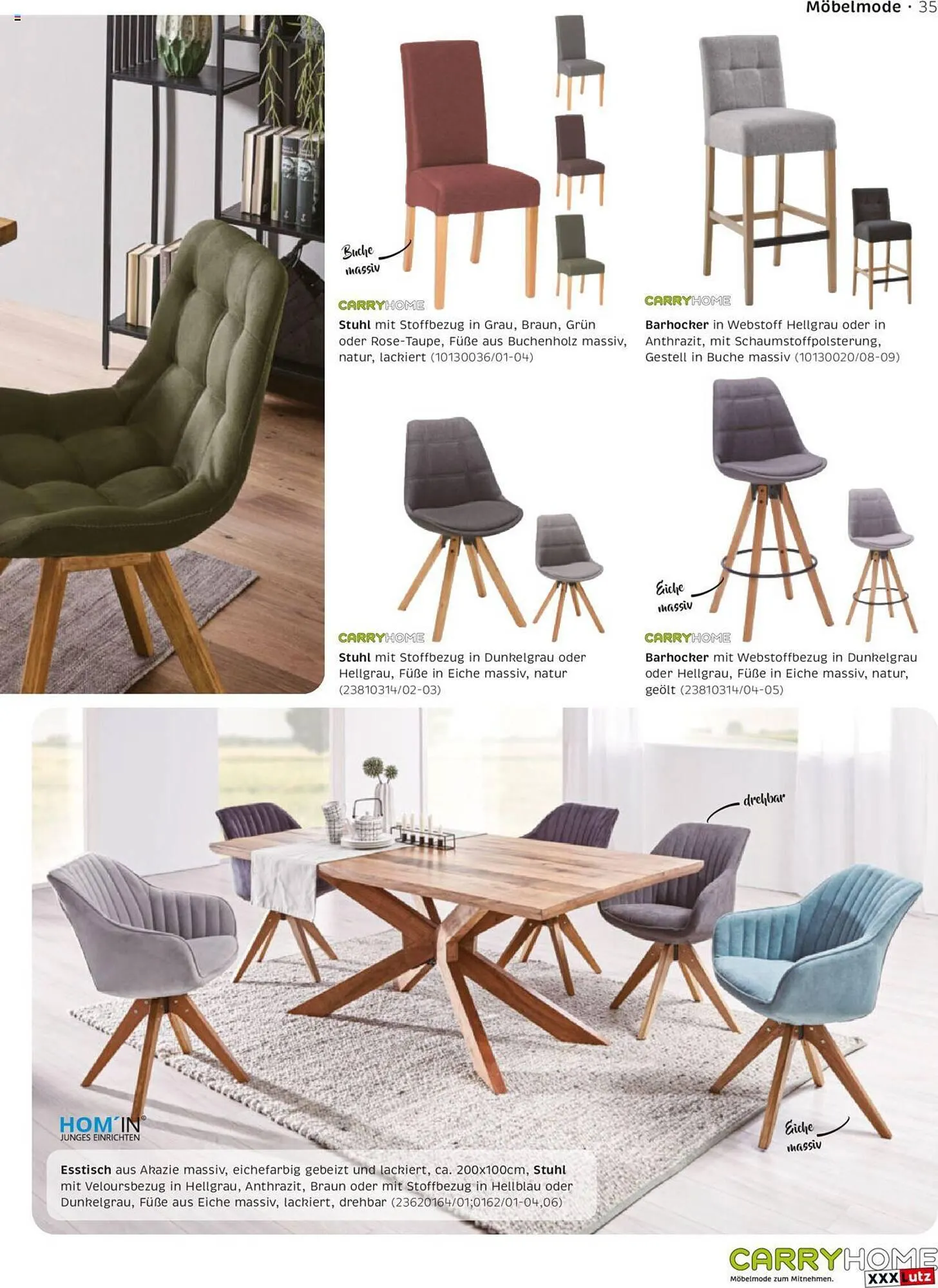 XXXLutz Flugblatt von 5. Juli bis 31. Mai 2024 - Flugblätt seite  35