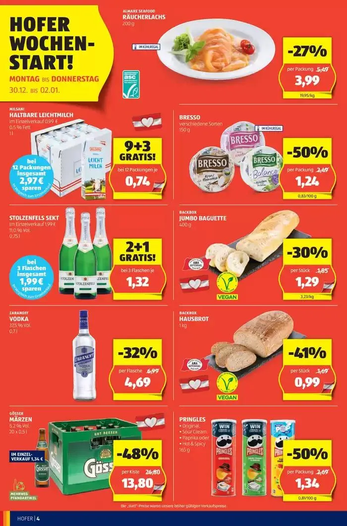 Blättern Sie online im HOFER Flugblatt von 24. Dezember bis 7. Jänner 2025 - Flugblätt seite 6