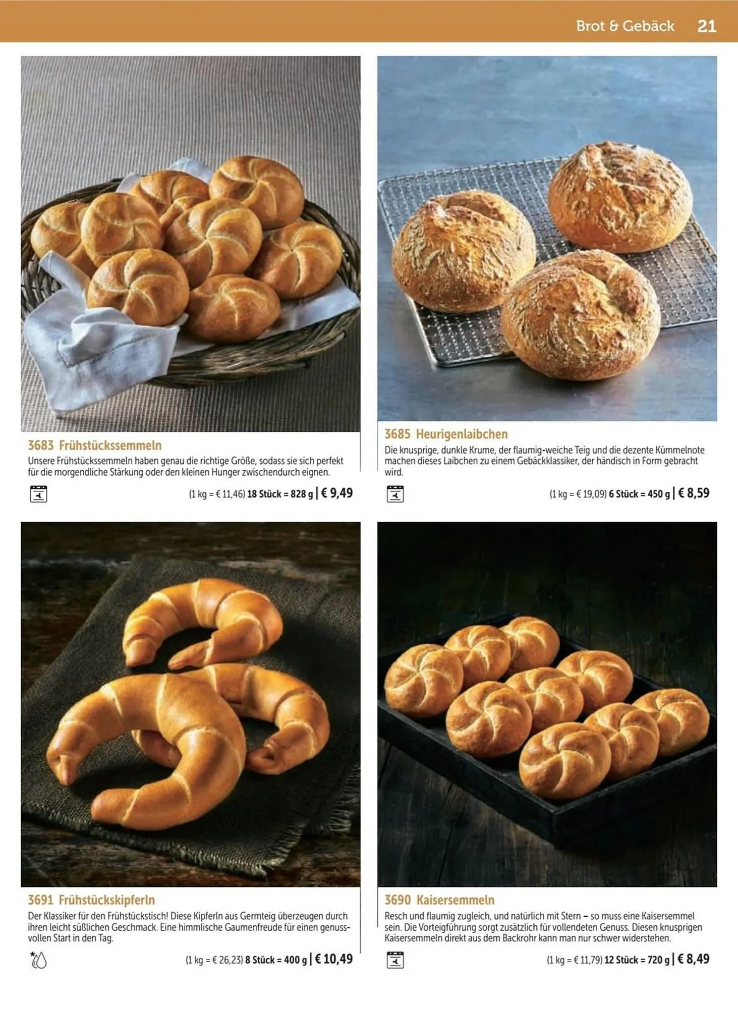 Bofrost Katalog von 13. September bis 6. März 2026 - Flugblätt seite  21