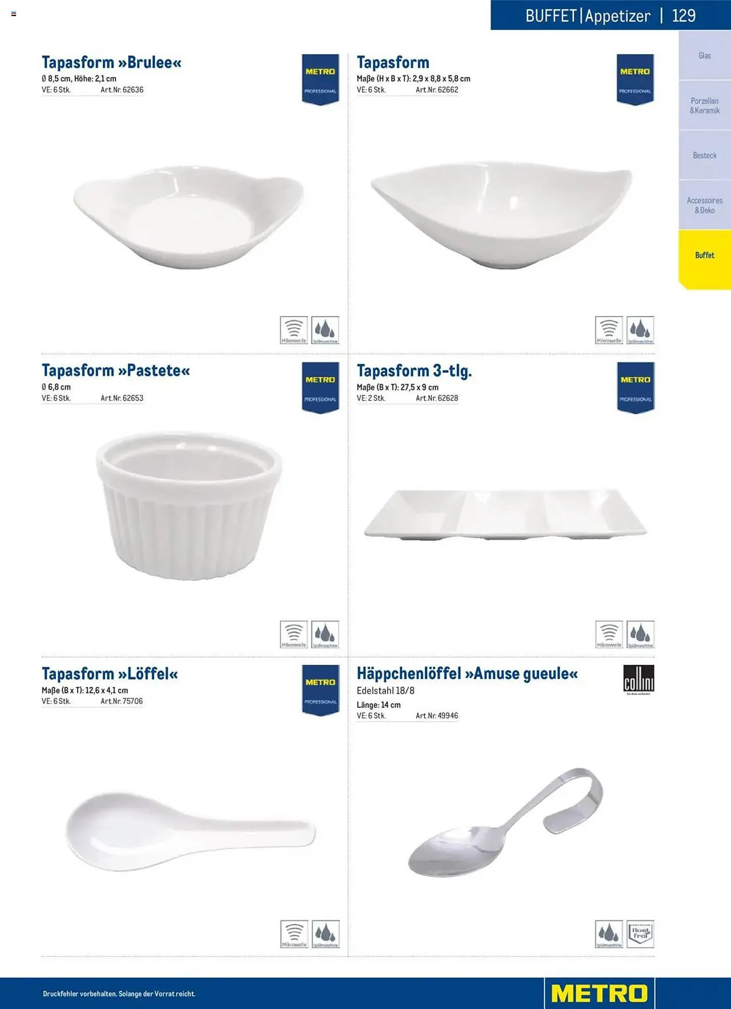 Metro Flugblatt von 2. Dezember bis 31. Dezember 2025 - Flugblätt seite  129