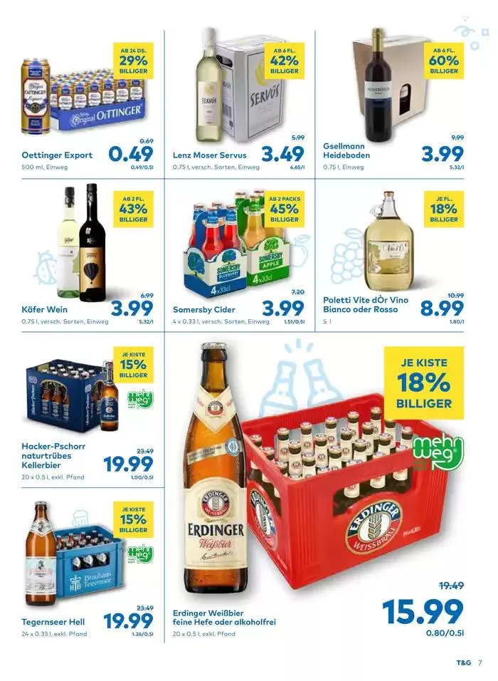 Tolles Angebot für alle Kunden von 8. Jänner bis 15. Jänner 2025 - Flugblätt seite  7