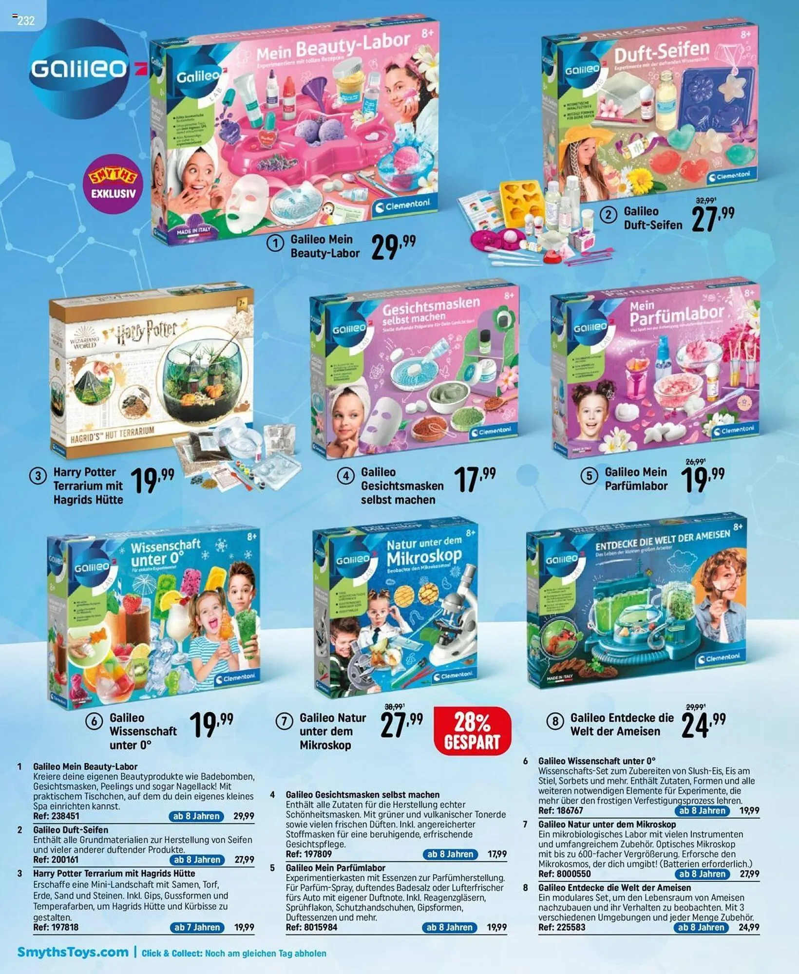 Smyths Toys Flugblatt von 25. September bis 13. Dezember 2024 - Flugblätt seite  232