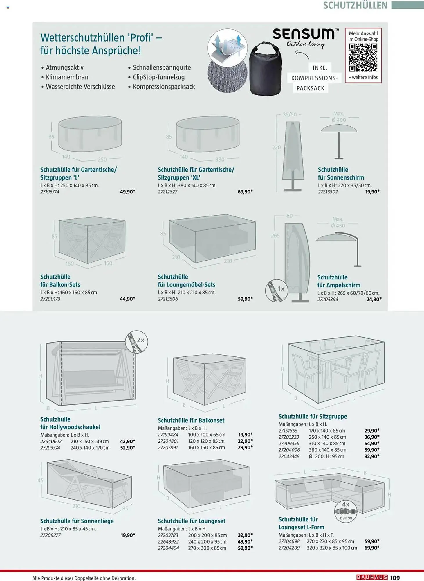 Bauhaus Flugblatt von 4. März bis 4. Jänner 2026 - Flugblätt seite  109