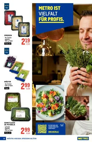 METRO Flugblatt -Profi von 19. März bis 1. April 2026 - Flugblätt seite 18