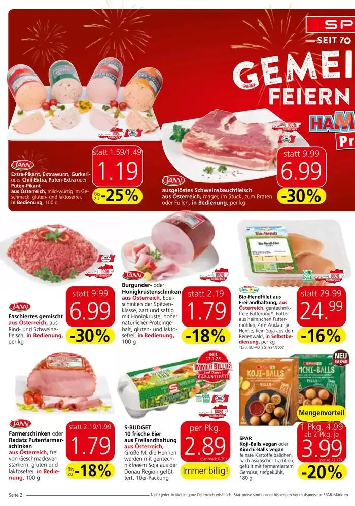 Tolles Angebot für alle Kunden von 25. September bis 9. Oktober 2024 - Flugblätt seite  2