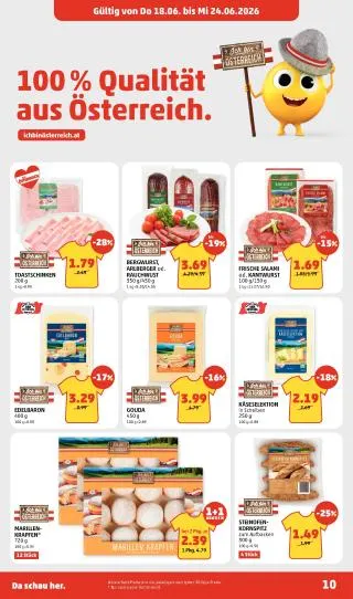 PENNY Flugblatt von 18. Juni bis 24. Juni 2026 - Flugblätt seite  10