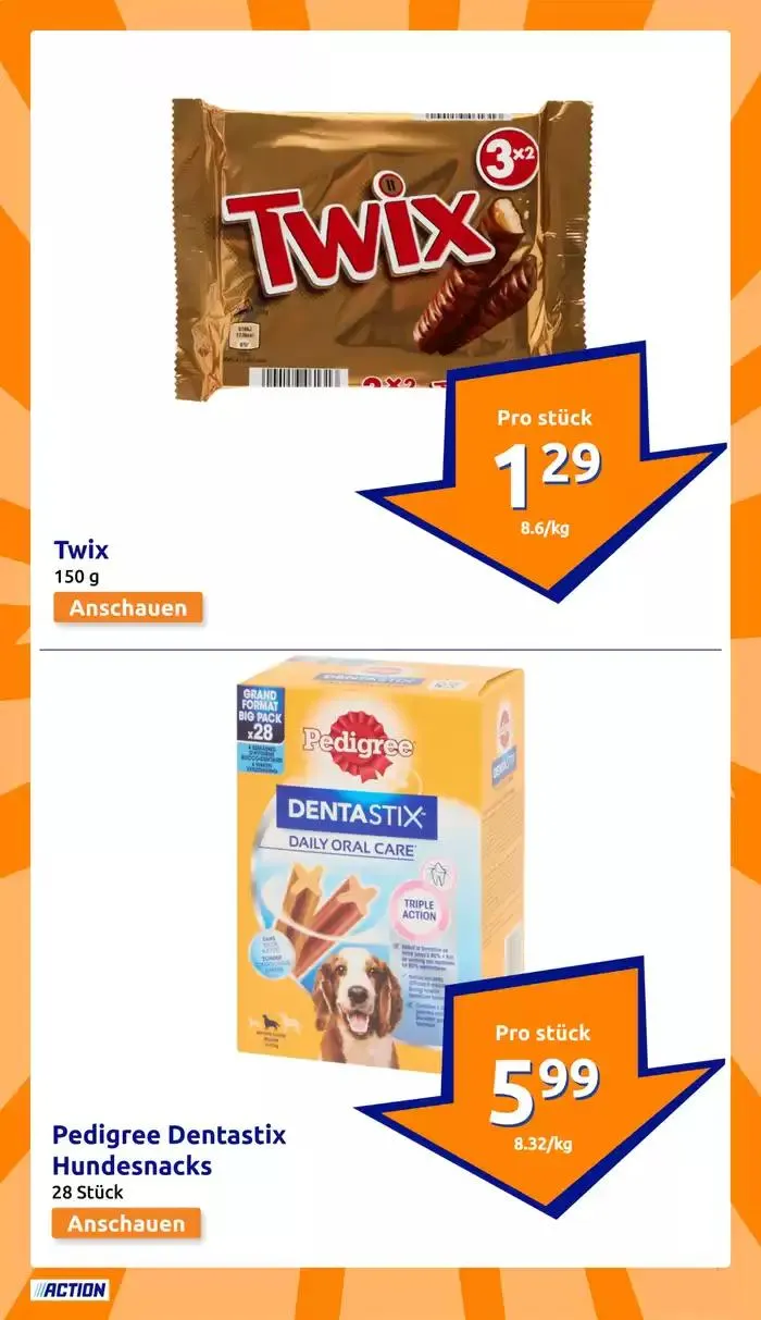 Action flugblatt von 22. Jänner bis 5. Februar 2025 - Flugblätt seite 2