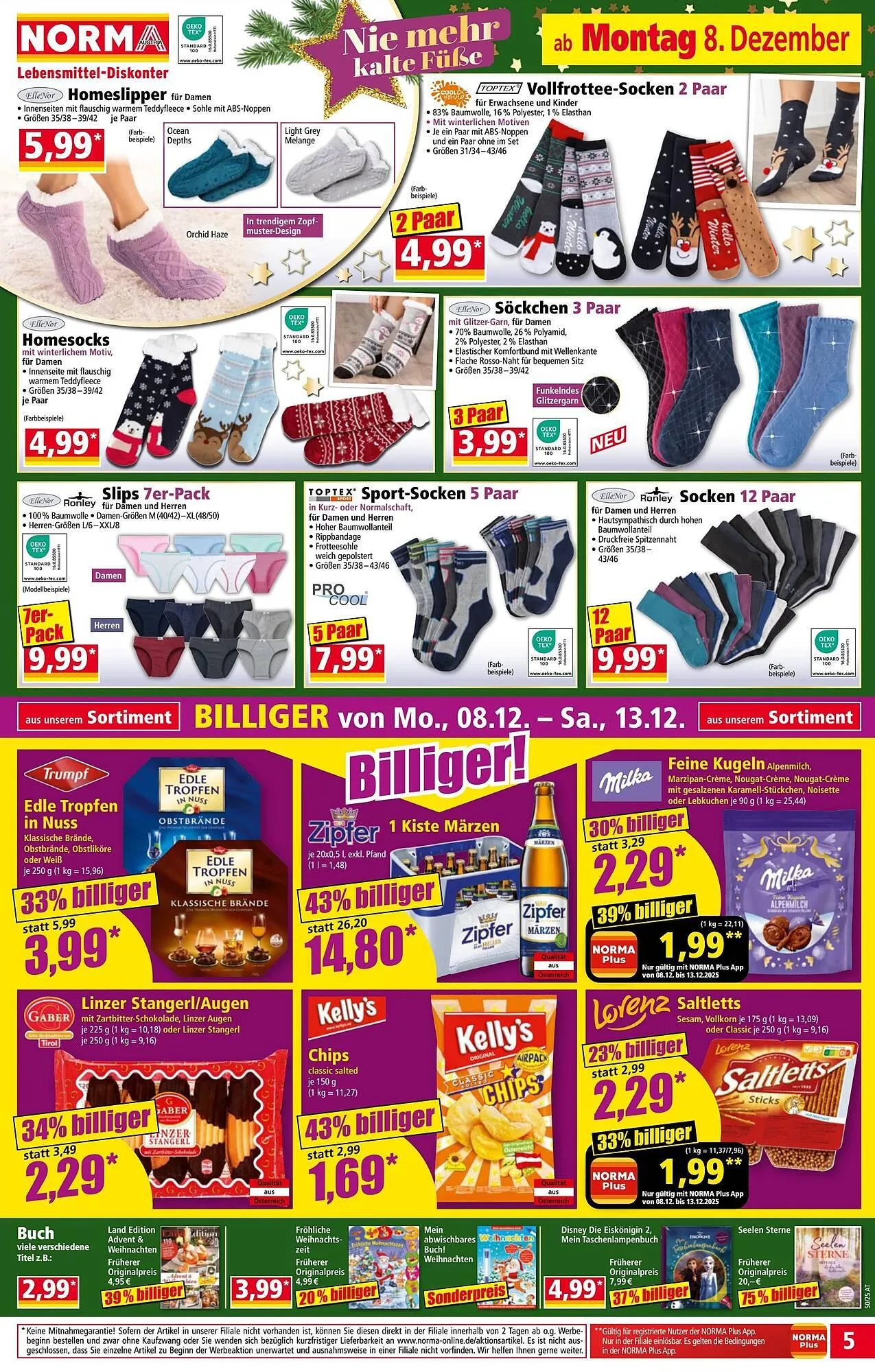 Norma Prospekt von 8. Dezember bis 14. Dezember 2025 - Flugblätt seite  5