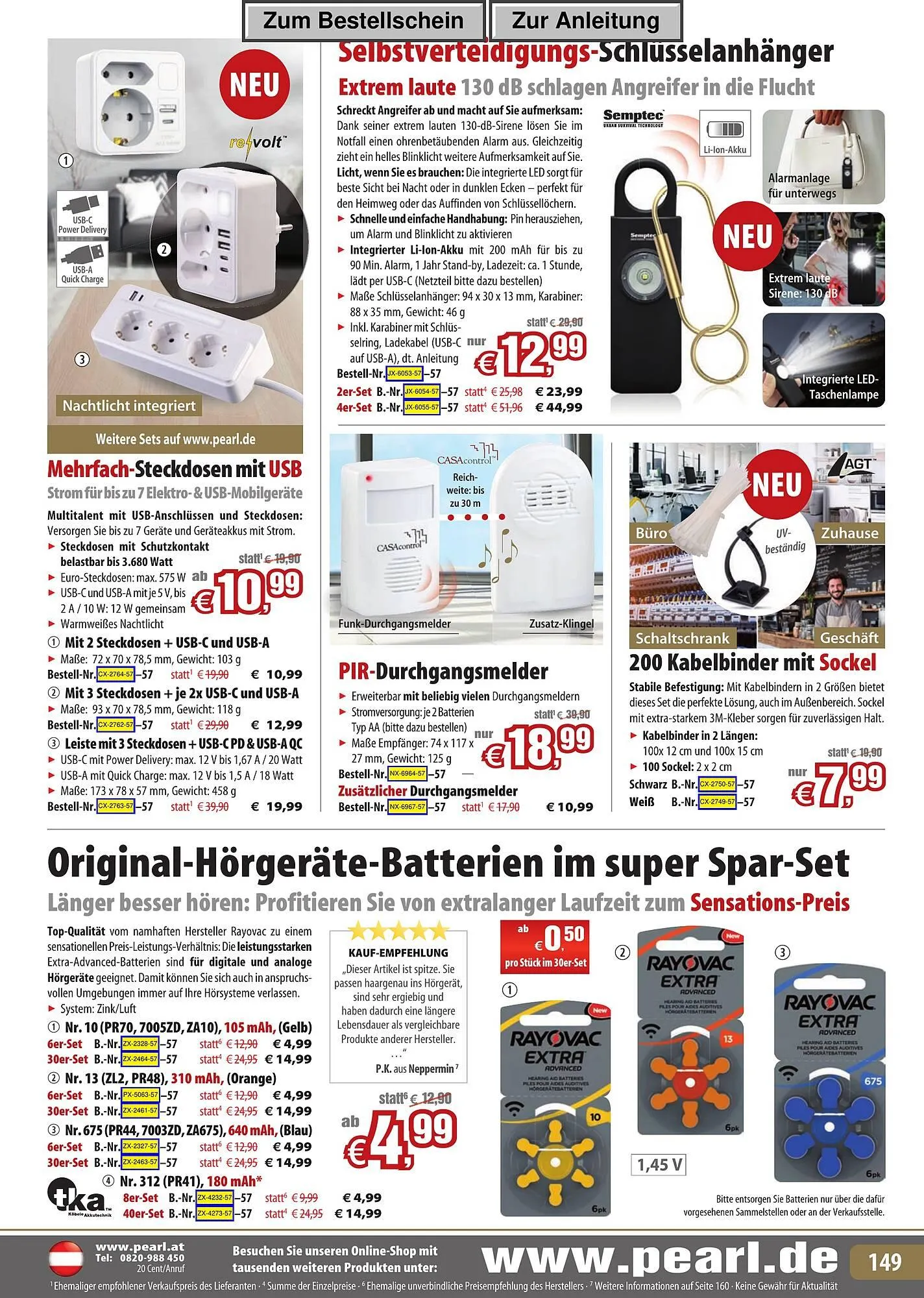 Pearl Flugblatt von 31. Juli bis 21. Dezember 2025 - Flugblätt seite  149