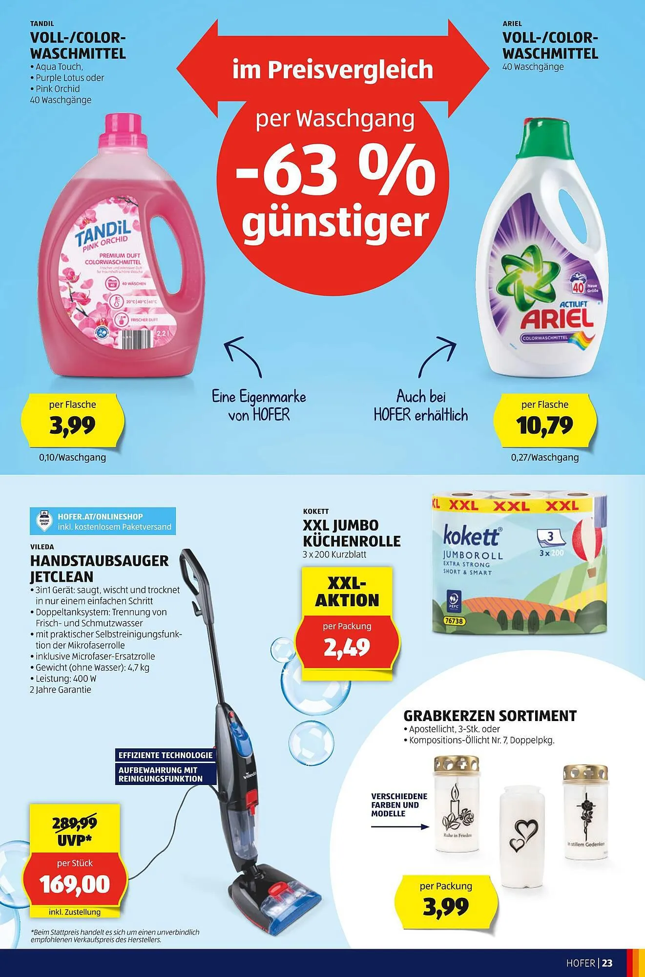 Hofer Flugblatt von 22. September bis 28. September 2023 - Flugblätt seite 25