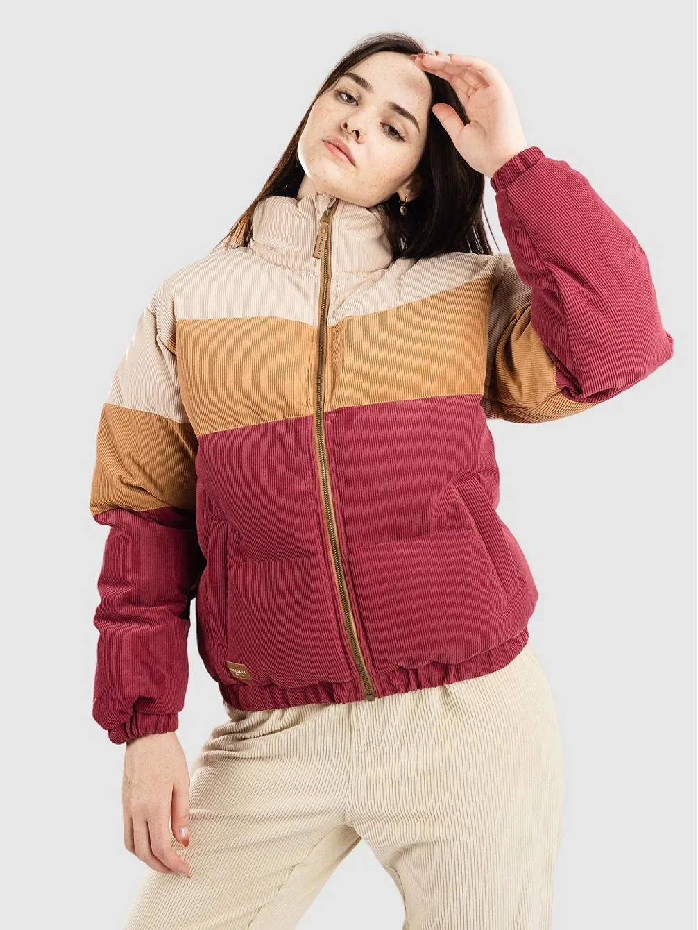 Cordy Puffer Jacke