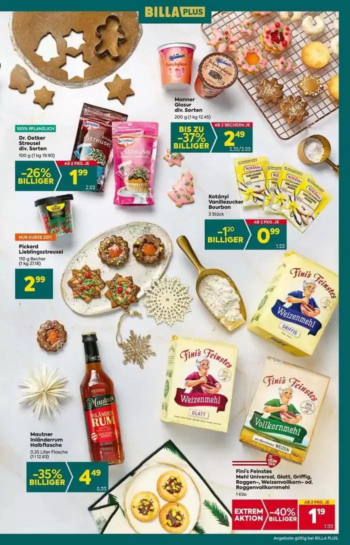 Vorschau BILLA PLUS Wien KW47 von 19. November bis 3. Dezember 2024 - Flugblätt seite 7