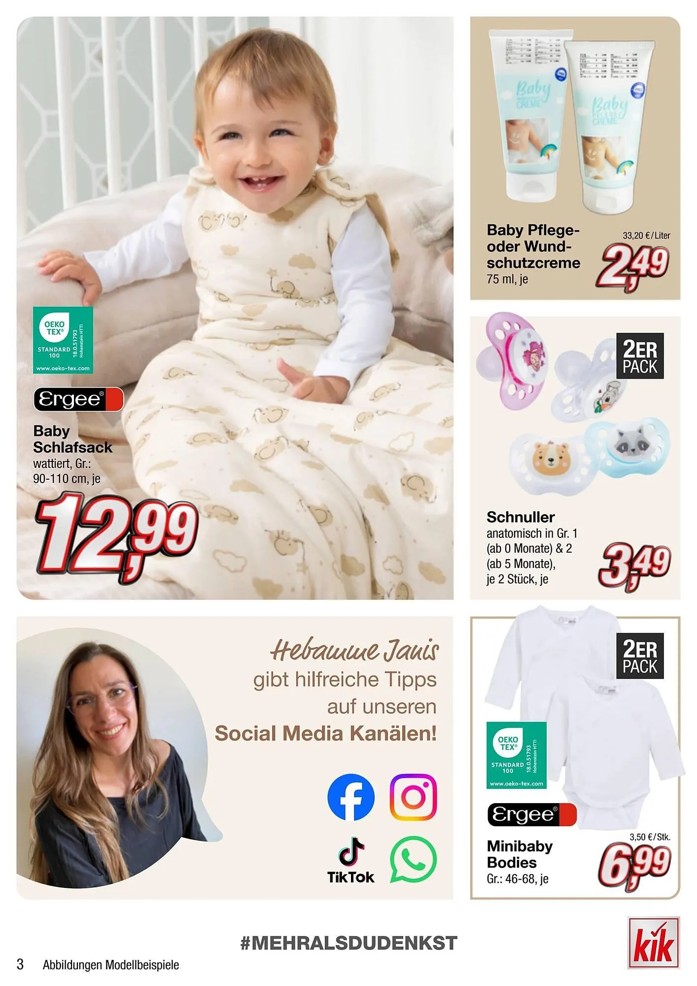 KiK Flugblatt von 16. September bis 1. Oktober 2024 - Flugblätt seite  3