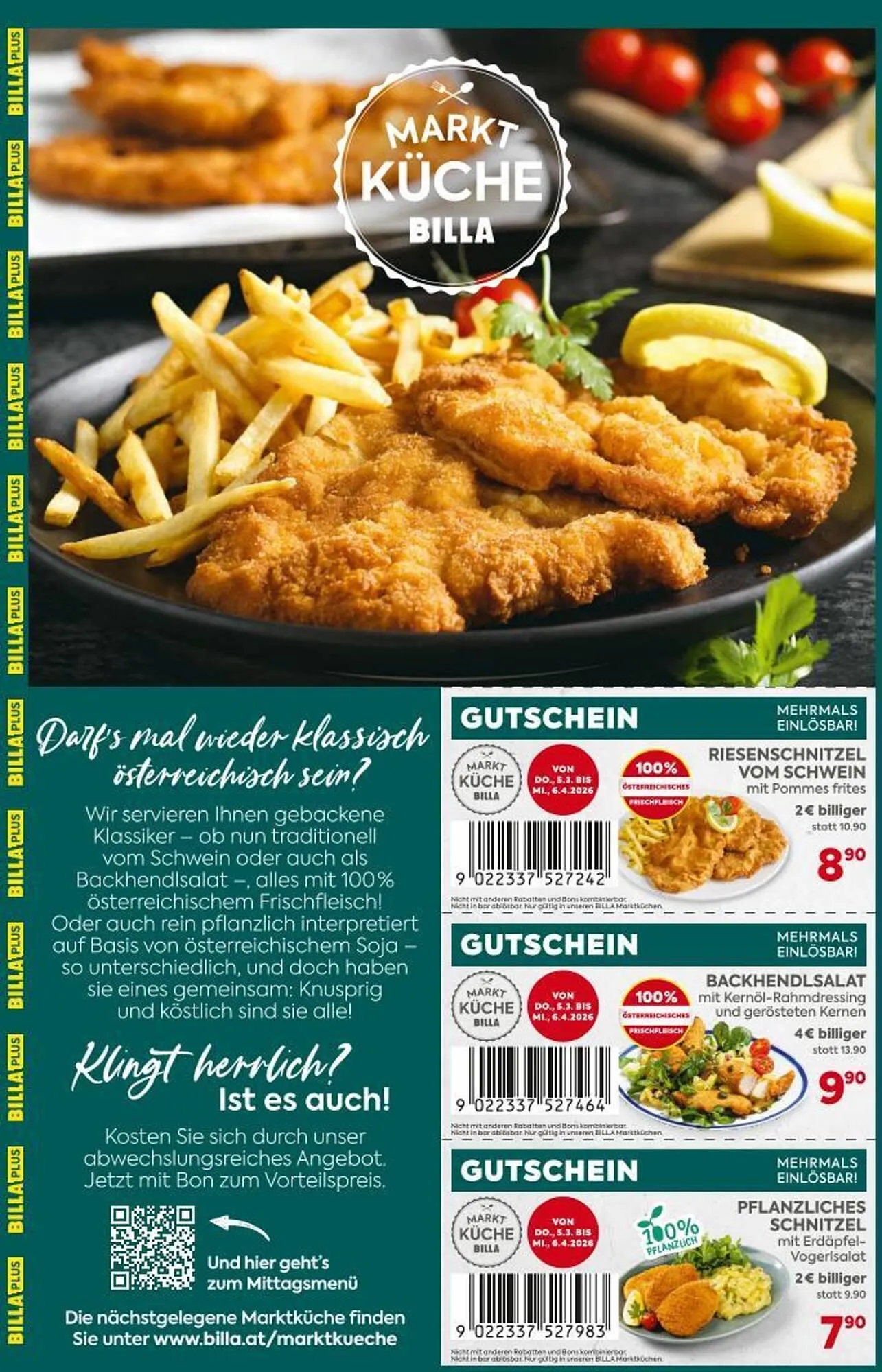 Billa Flugblatt von 5. März bis 6. April 2026 - Flugblätt seite 4