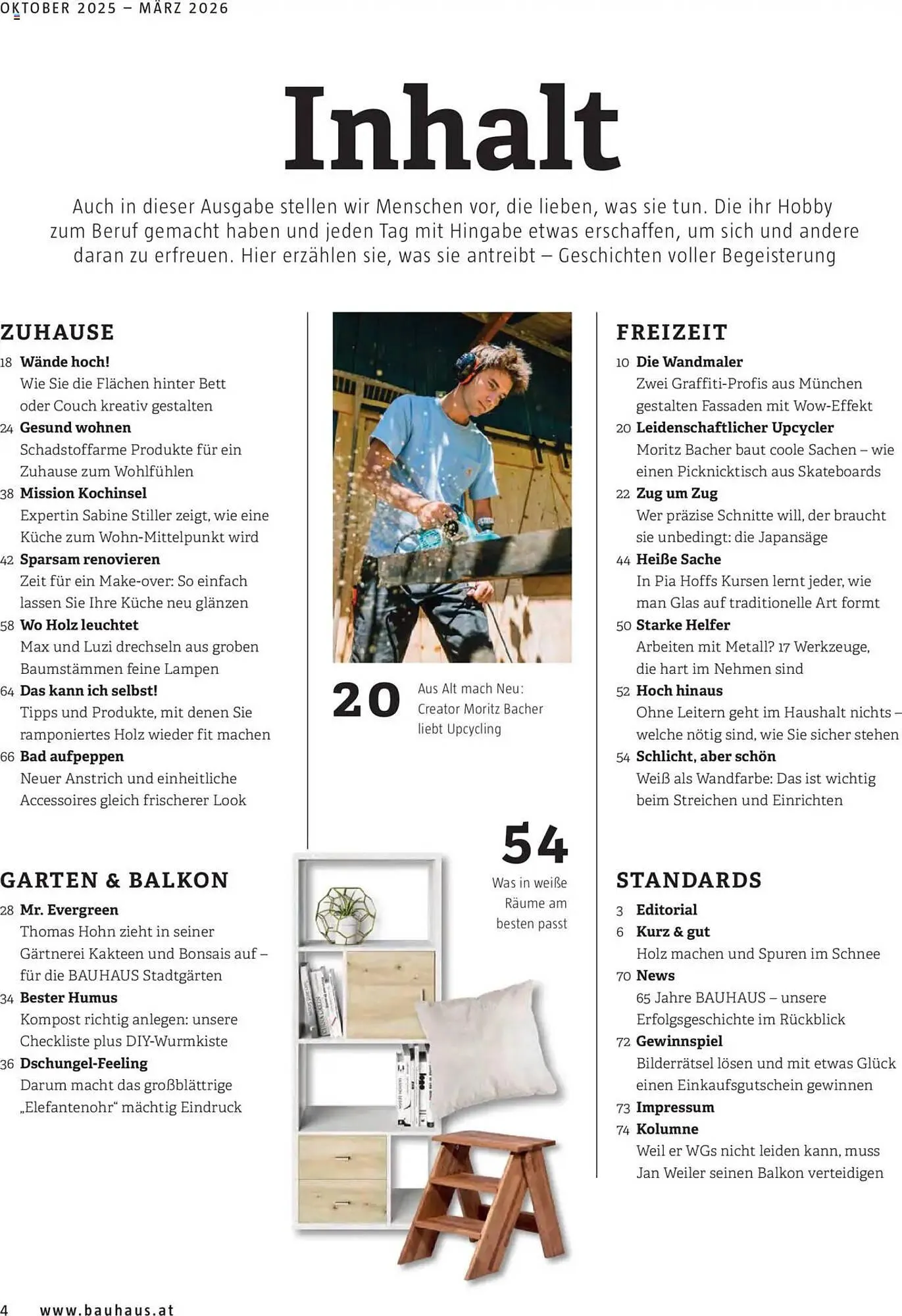 Bauhaus Flugblatt von 1. Oktober bis 31. März 2026 - Flugblätt seite 4