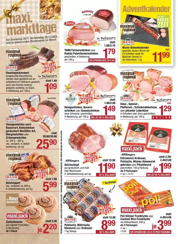 Attraktive Angebote entdecken von 22. November bis 6. Dezember 2024 - Flugblätt seite 6