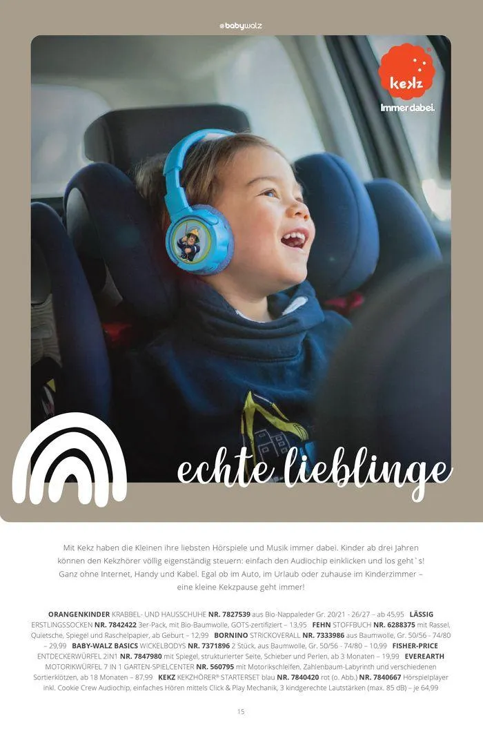 NEUER KATALOG von 12. Jänner bis 30. Juni 2024 - Flugblätt seite  15