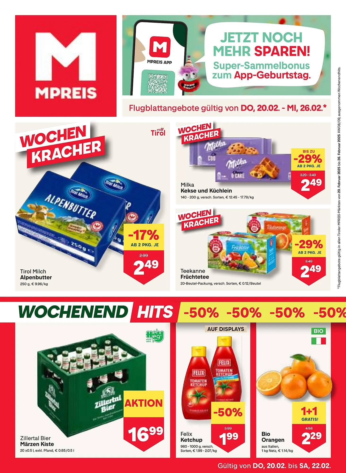 MPreis Flugblatt - 1