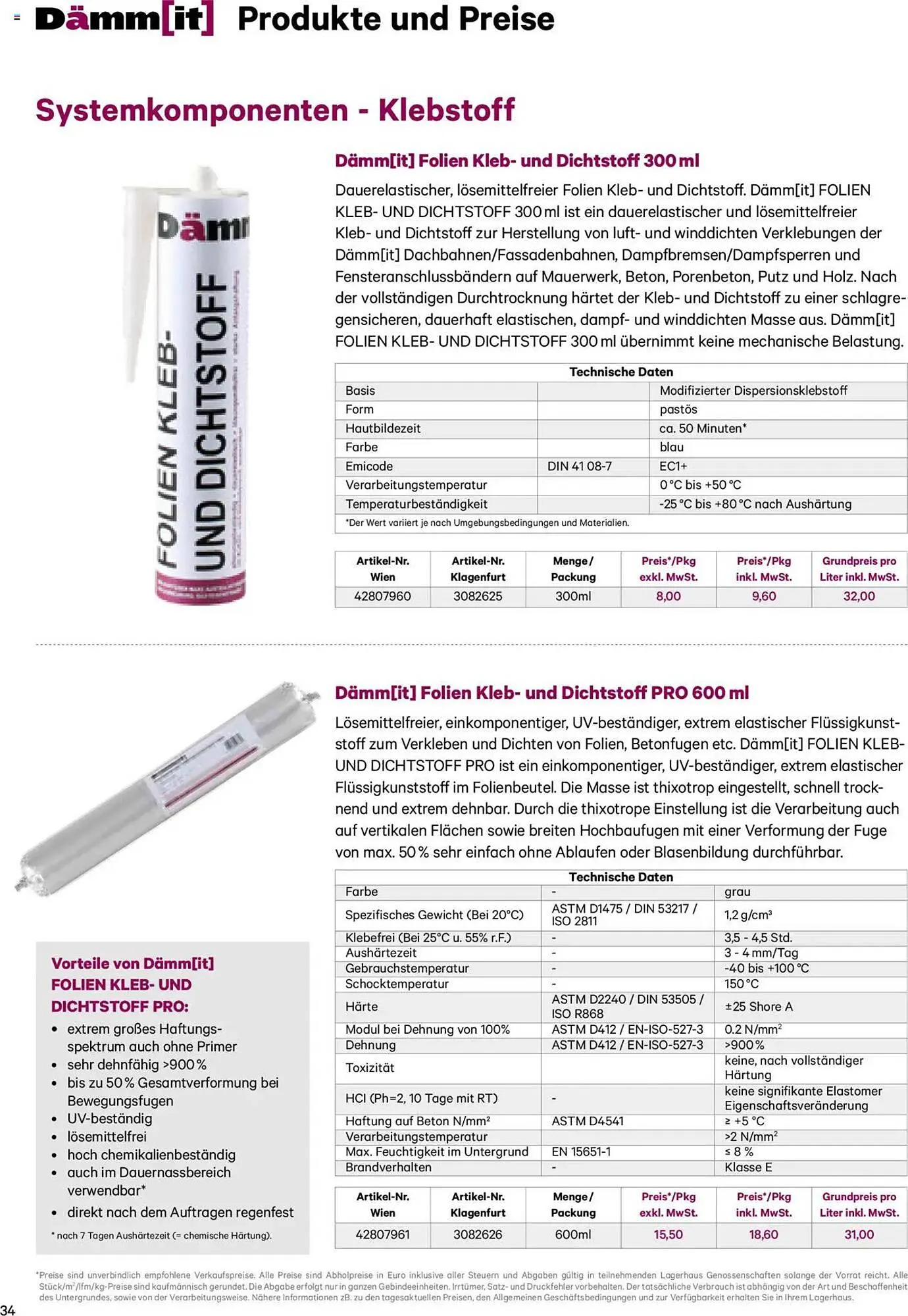Lagerhaus Flugblatt von 8. Jänner bis 31. Dezember 2025 - Flugblätt seite  34