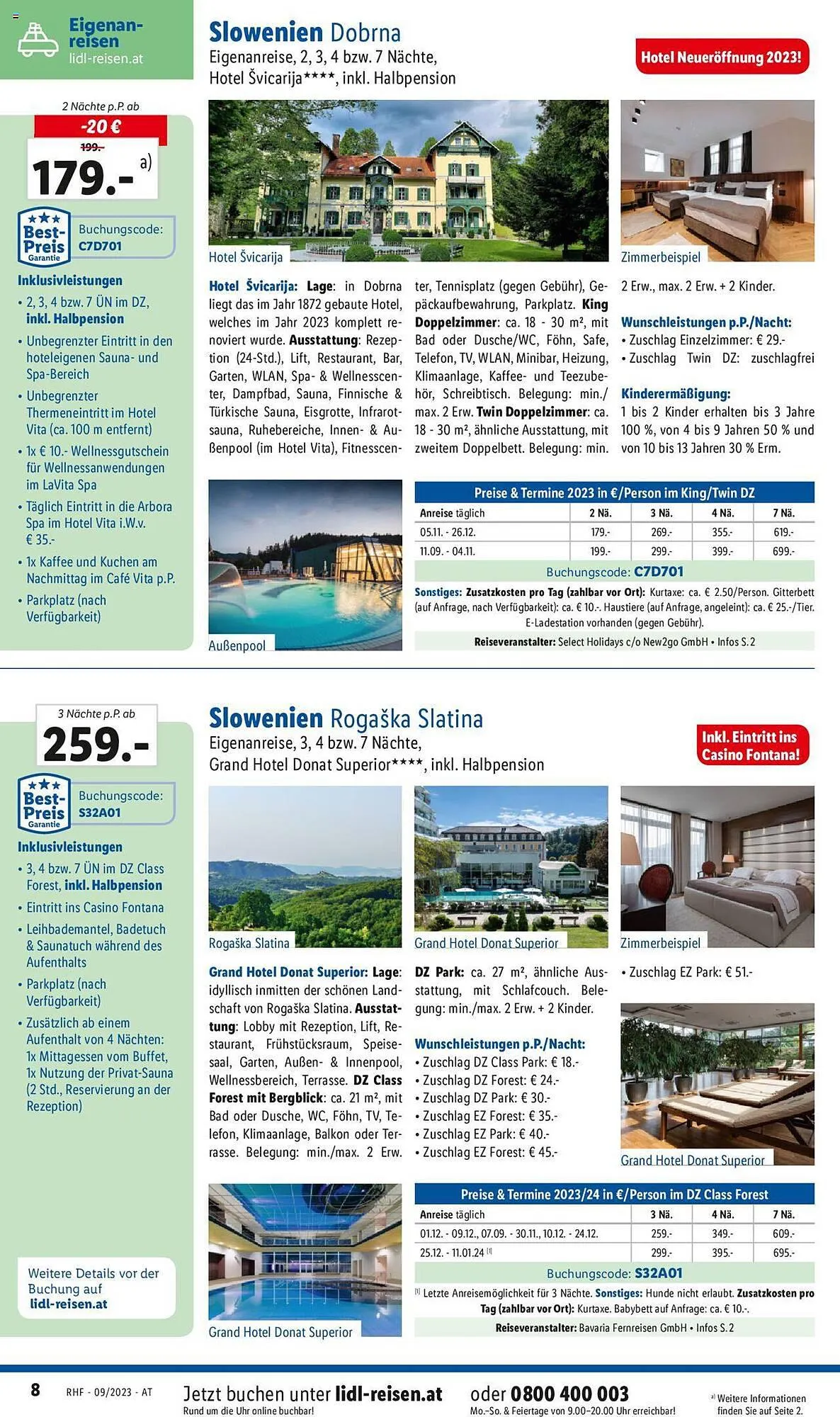 Lidl Flugblatt von 30. August bis 30. September 2023 - Flugblätt seite 8