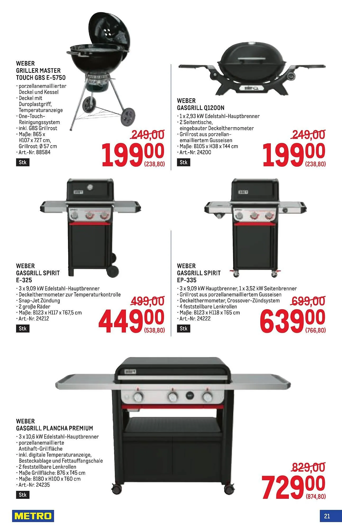 Metro Flugblatt von 2. April bis 29. April 2026 - Flugblätt seite  21