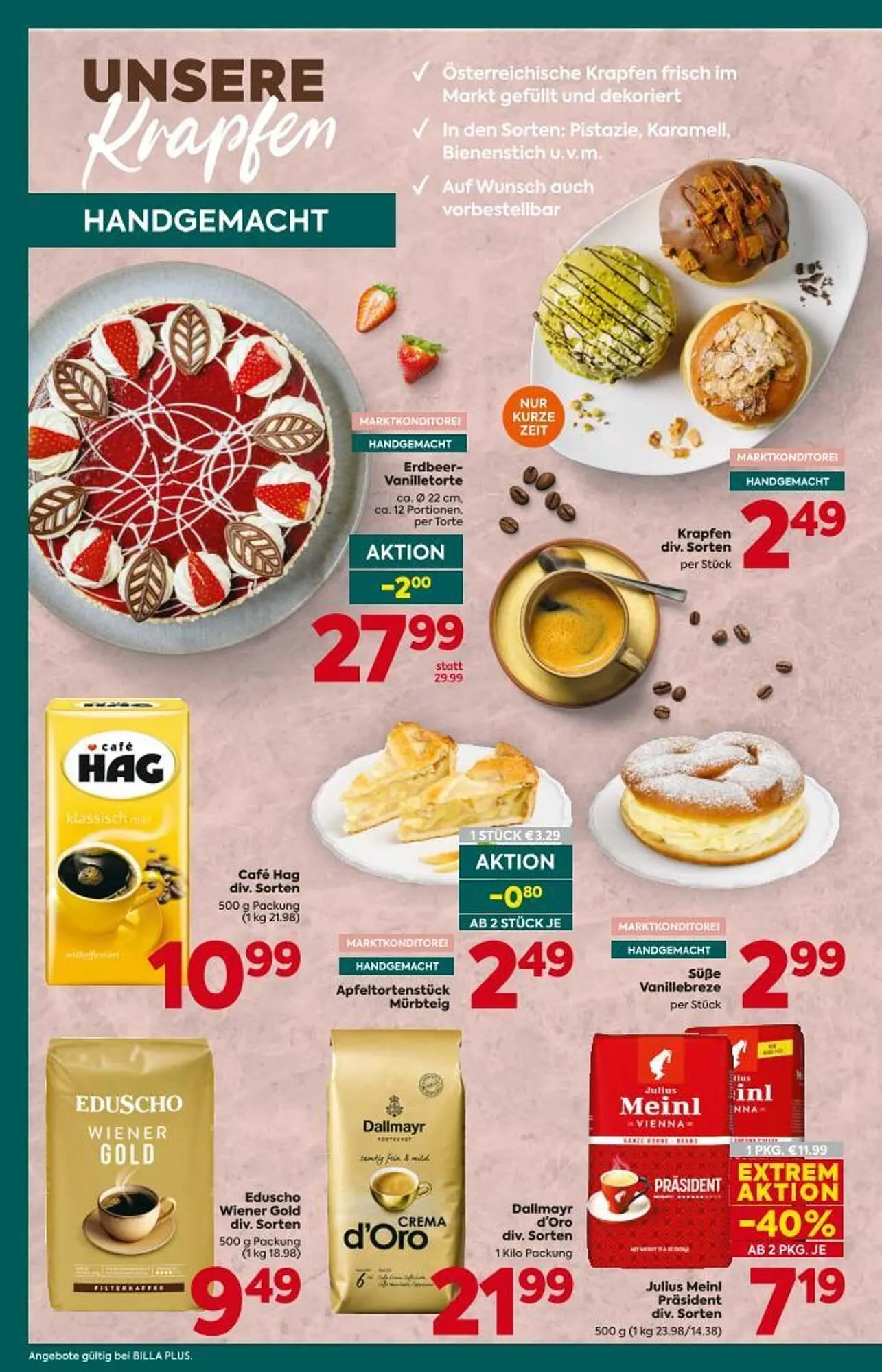 Billa Corso Flugblatt von 22. Jänner bis 28. Jänner 2026 - Flugblätt seite  14