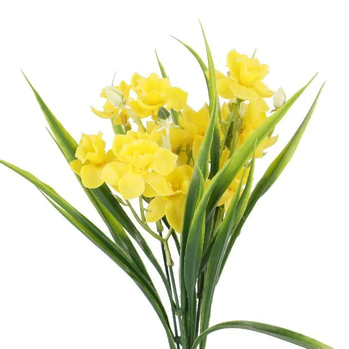 Strauß Narzisse, gelb, 34 cm