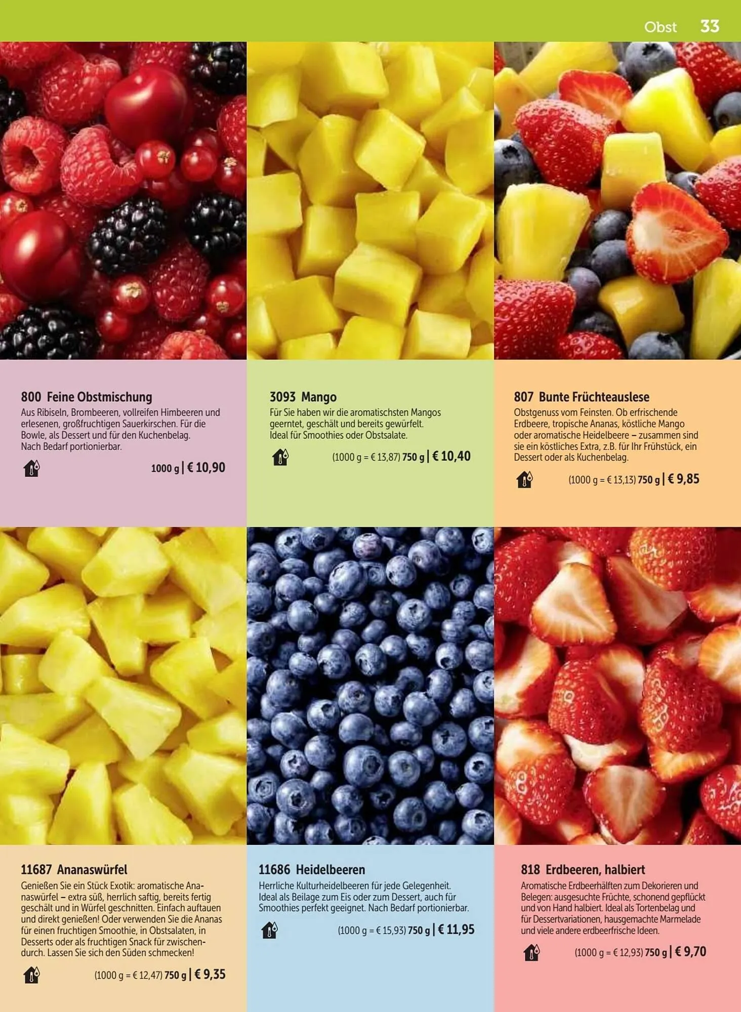 Bofrost Flugblatt von 1. März bis 31. August 2023 - Flugblätt seite  33