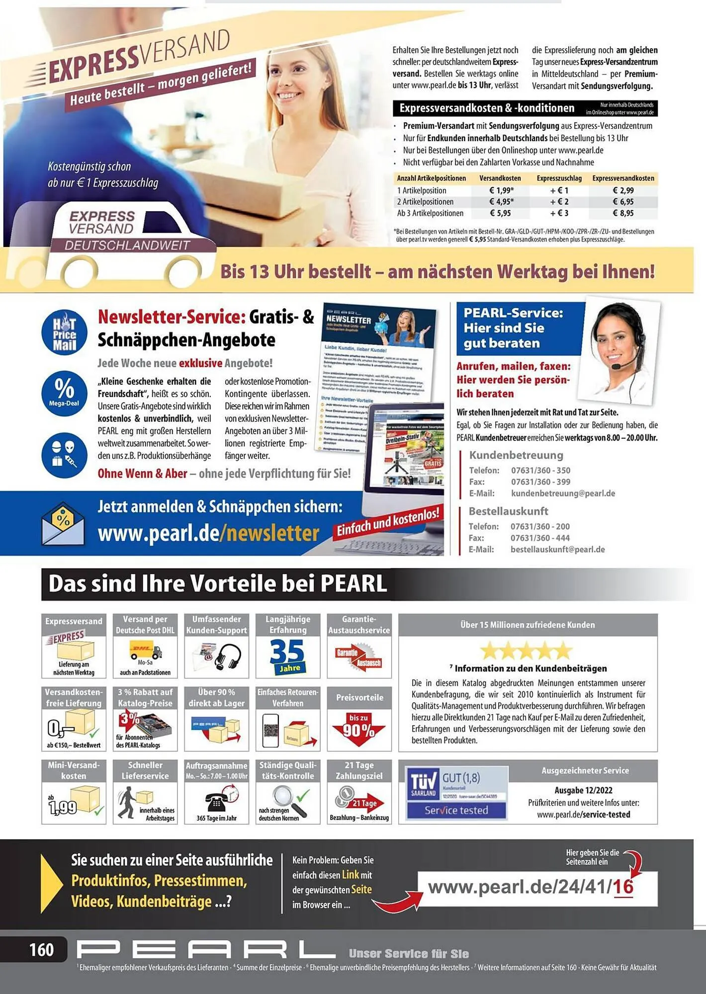 Pearl Flugblatt von 26. Februar bis 31. März 2024 - Flugblätt seite  160