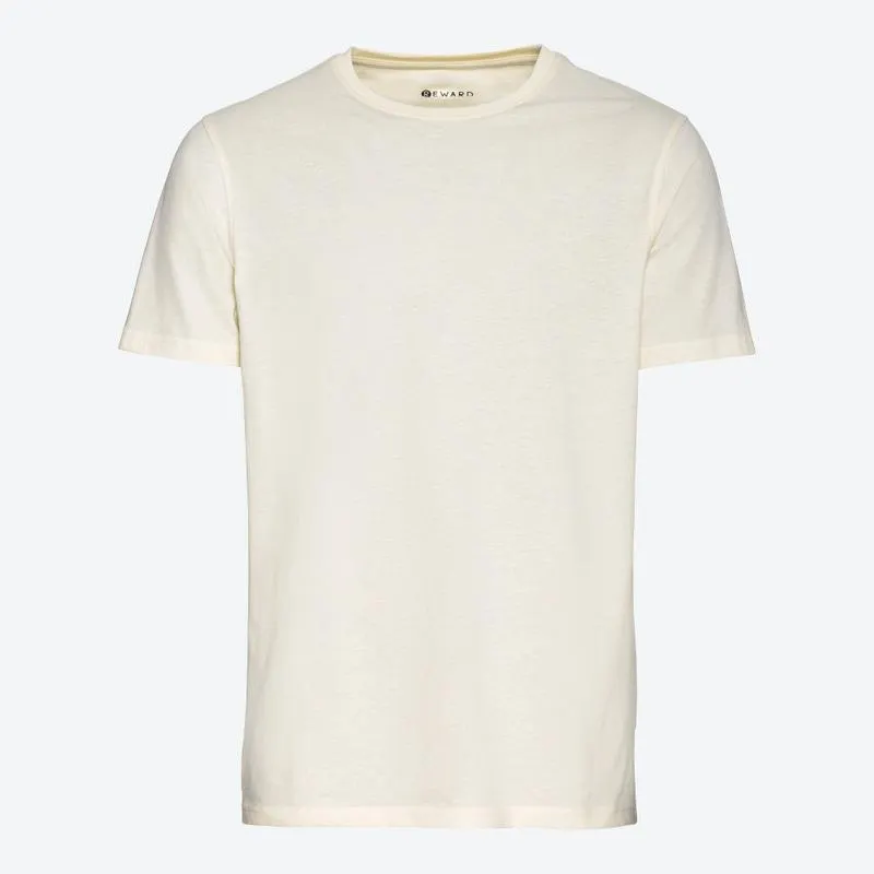 Herren-T-Shirt in Naturfarbe