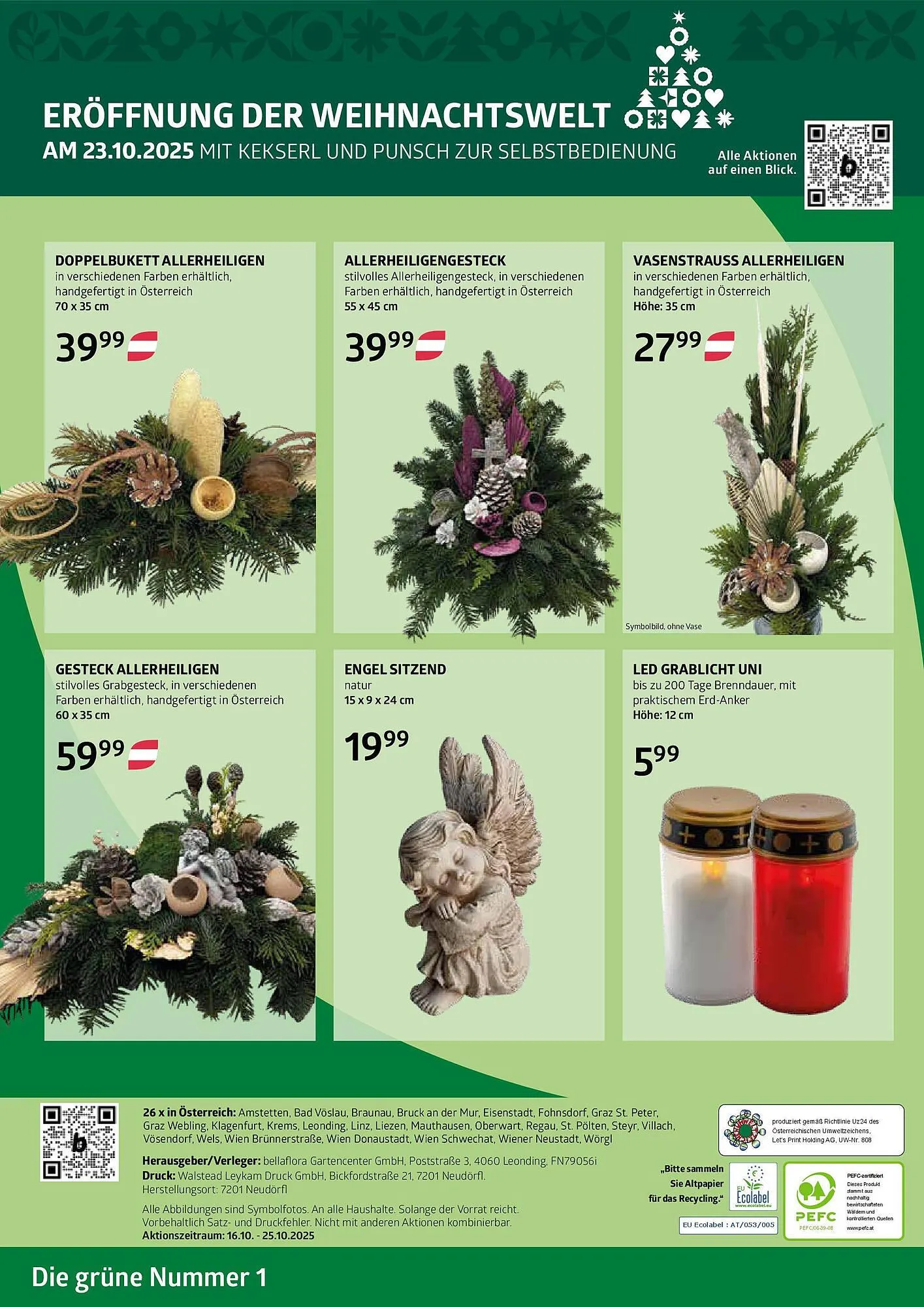 Bellaflora Flugblatt von 16. Oktober bis 25. Oktober 2025 - Flugblätt seite  2