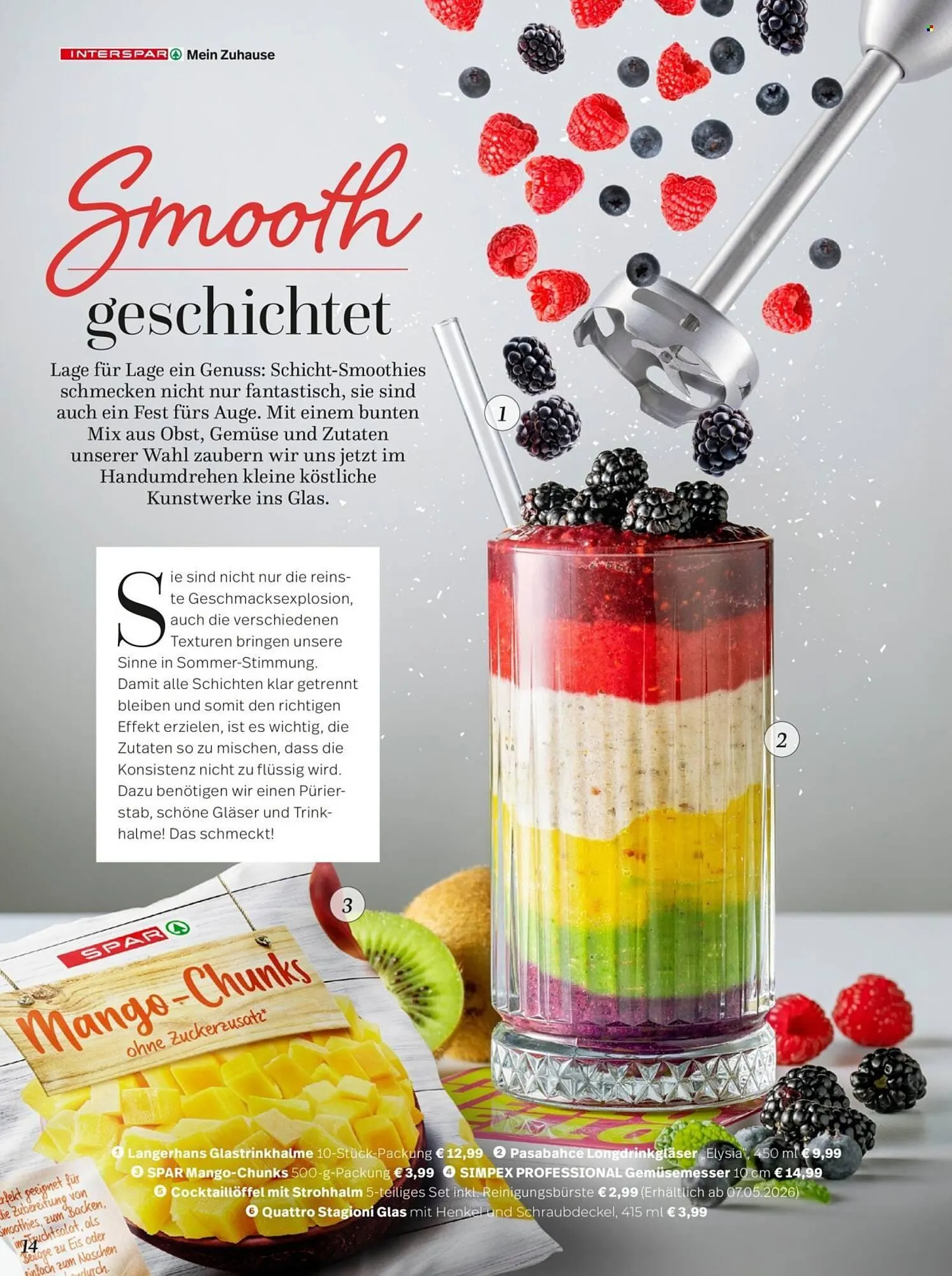 Interspar Flugblatt von 7. April bis 31. Juli 2026 - Flugblätt seite  14