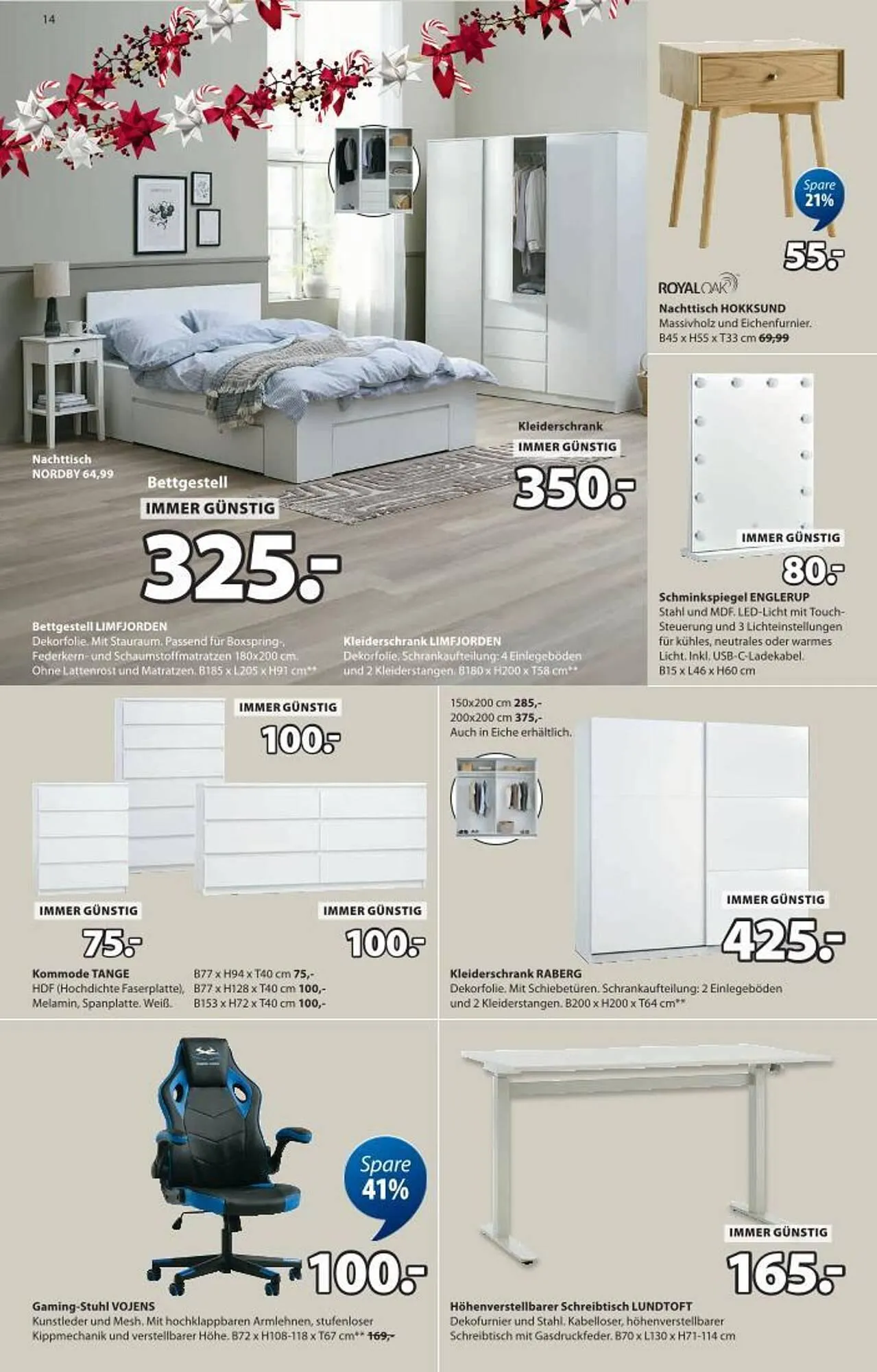 JYSK Flugblatt von 5. November bis 18. November 2025 - Flugblätt seite 14