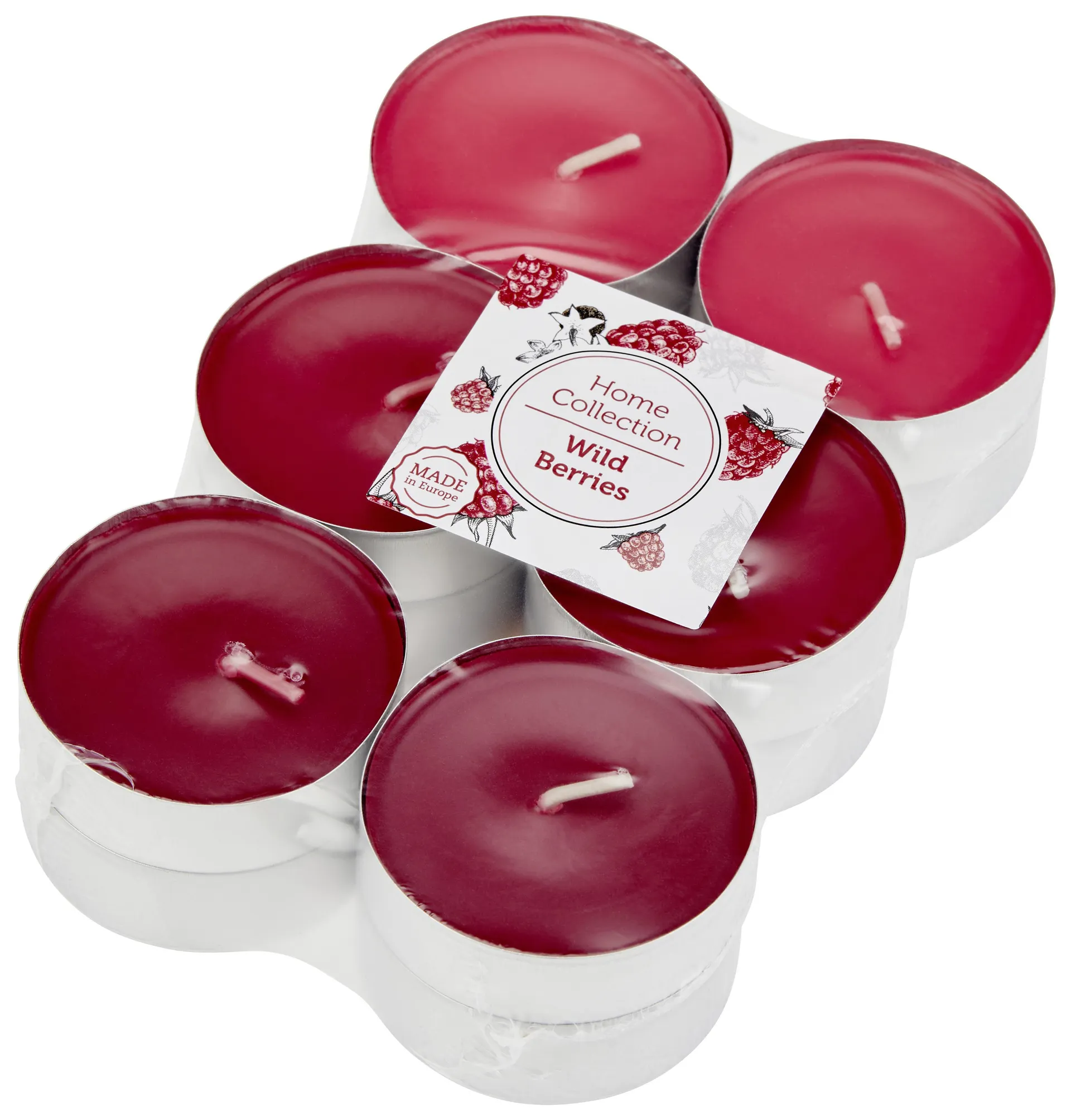 Ondega Teelicht Home Collection Beerenduft, 12 Stk.