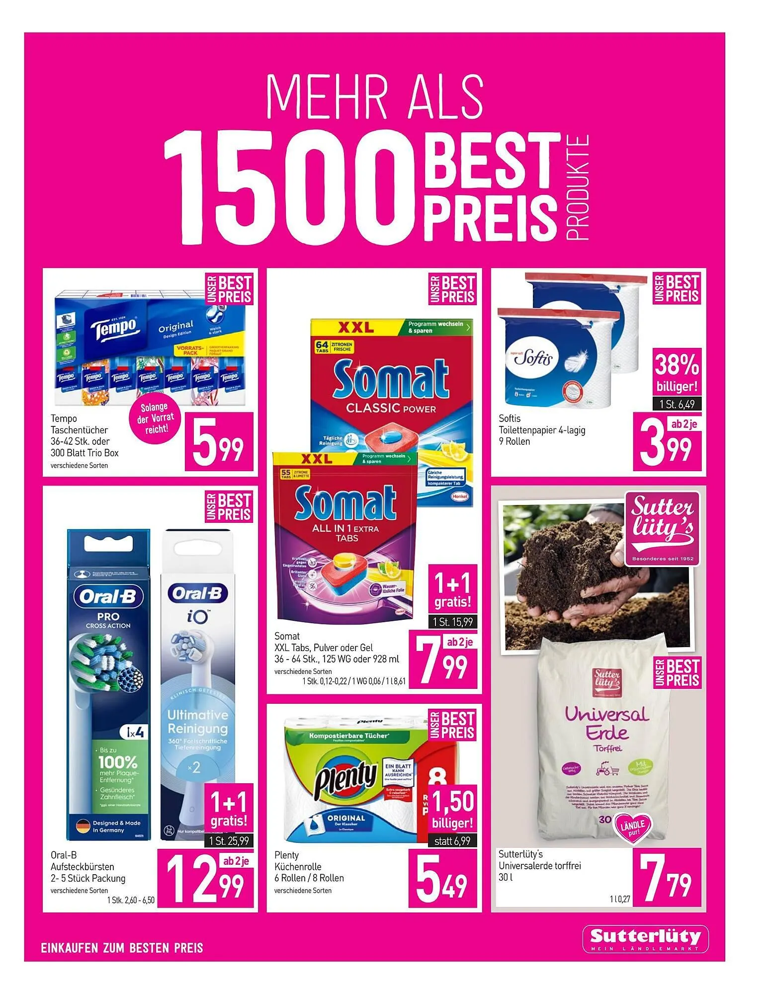 Sutterlüty Flugblatt von 5. März bis 10. März 2026 - Flugblätt seite 23