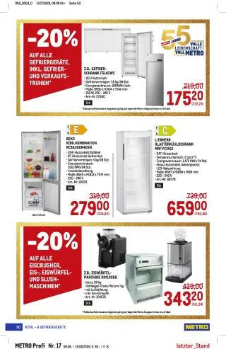 METRO Flugblatt - Profi von 6. August bis 19. August 2026 - Flugblätt seite 50