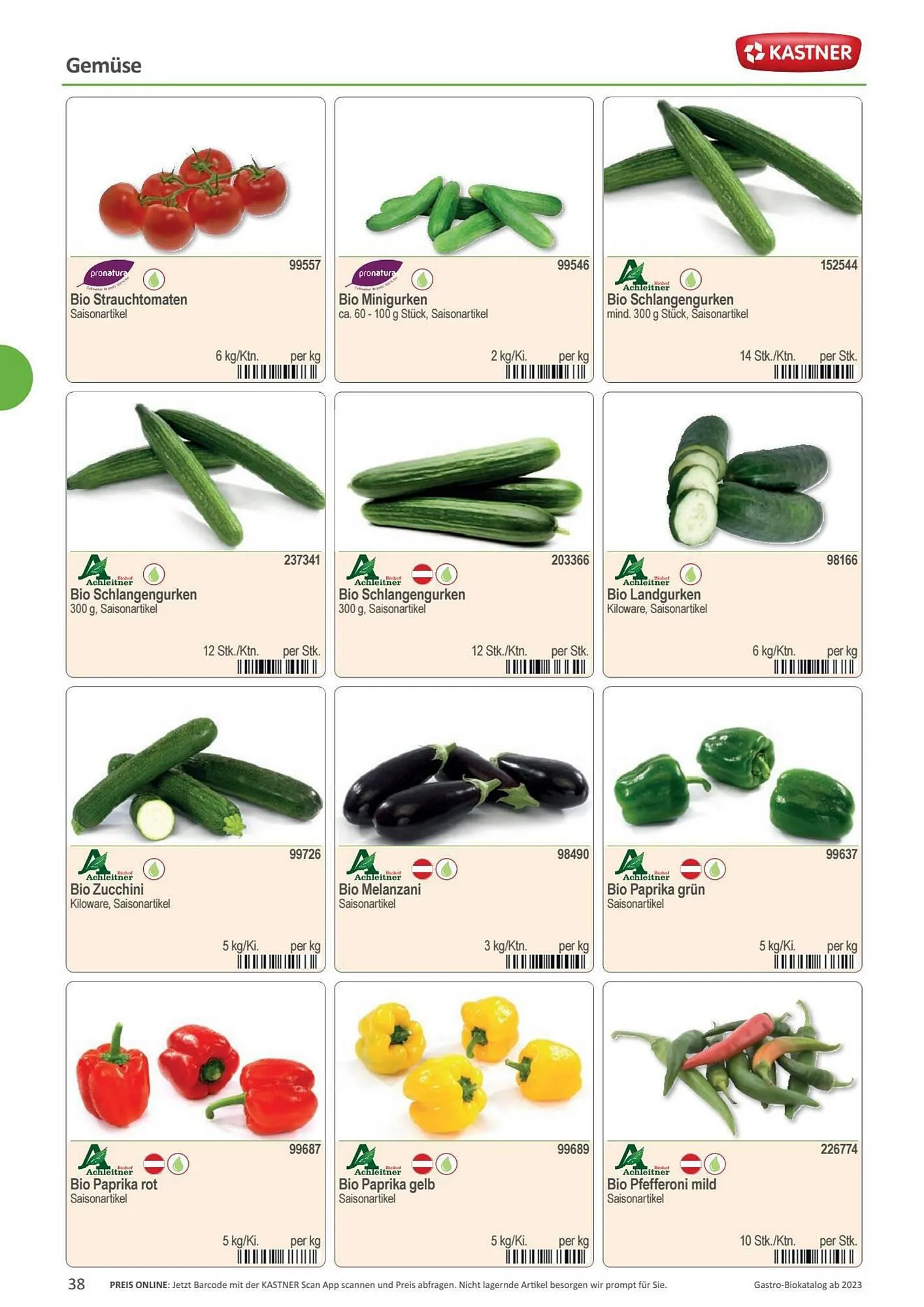Kastner Flugblatt von 15. September bis 30. Dezember 2023 - Flugblätt seite  40