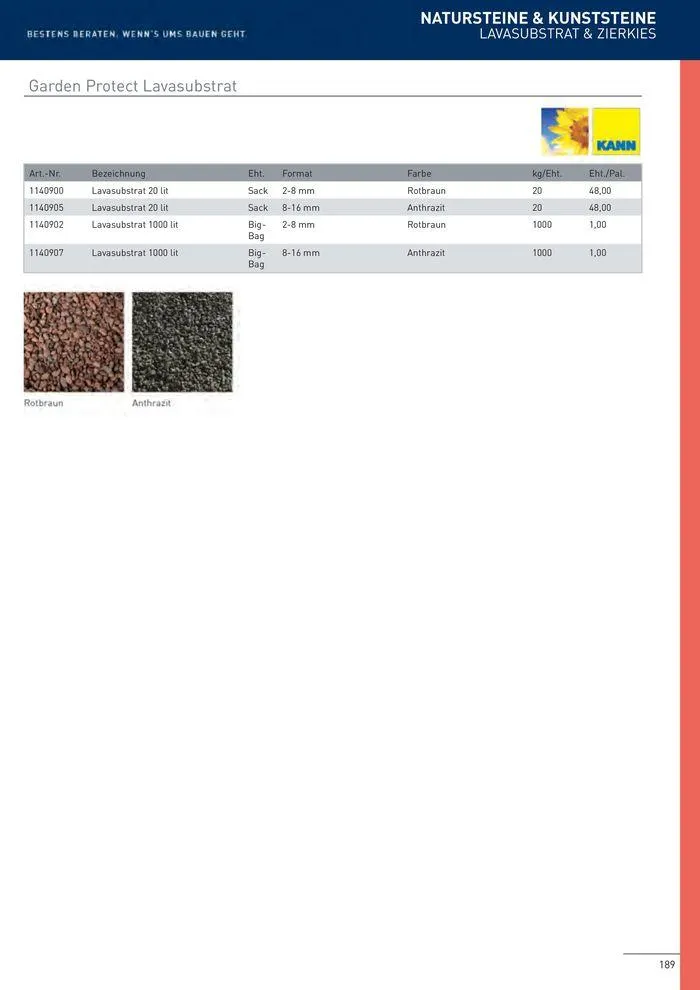 Galabau 2024/25 von 5. Juni bis 31. Dezember 2025 - Flugblätt seite  186
