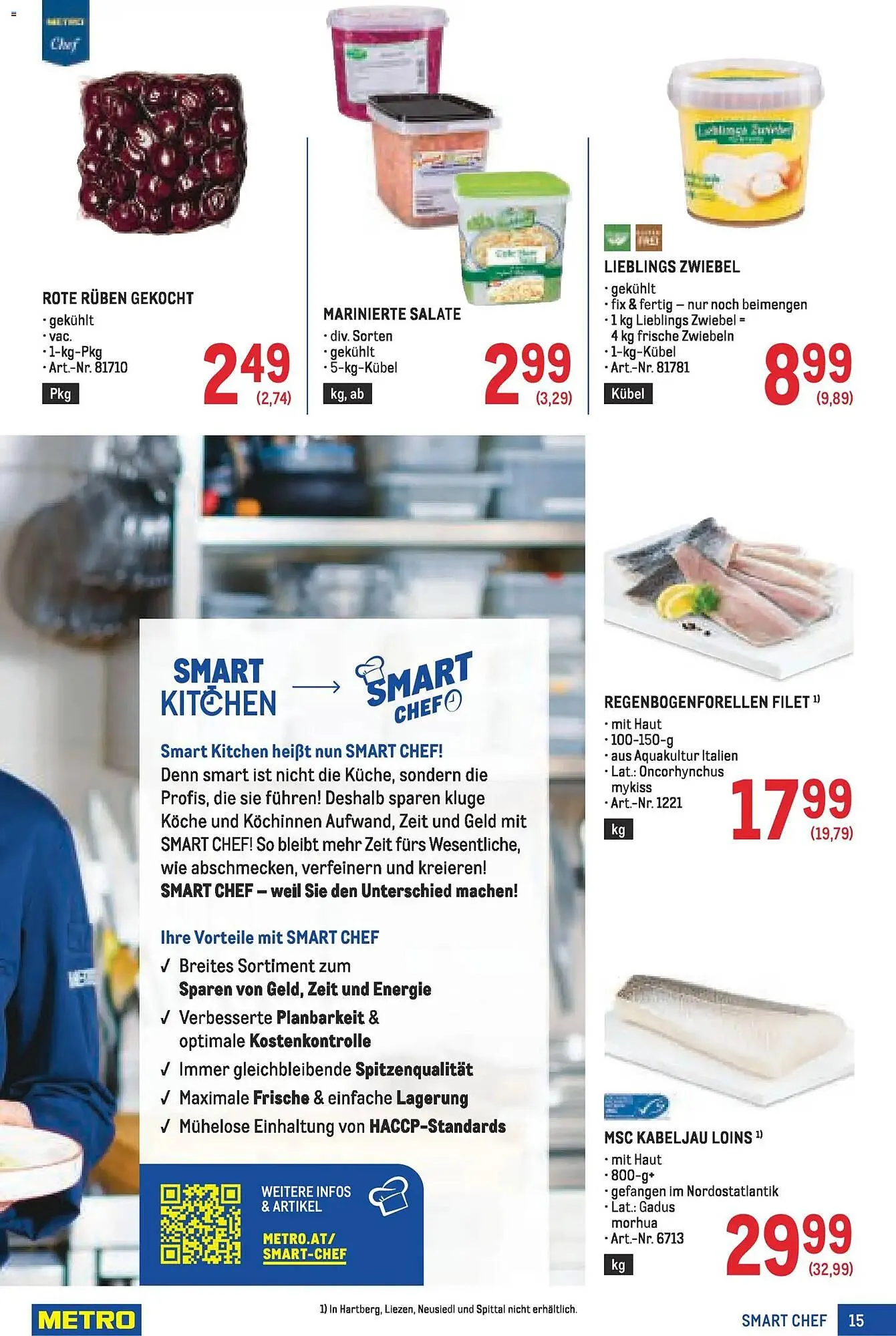 Metro Flugblatt von 19. März bis 1. April 2026 - Flugblätt seite  15