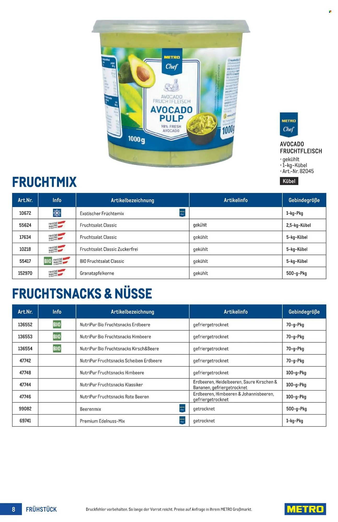 Metro Flugblatt von 23. September bis 24. Februar 2026 - Flugblätt seite  8