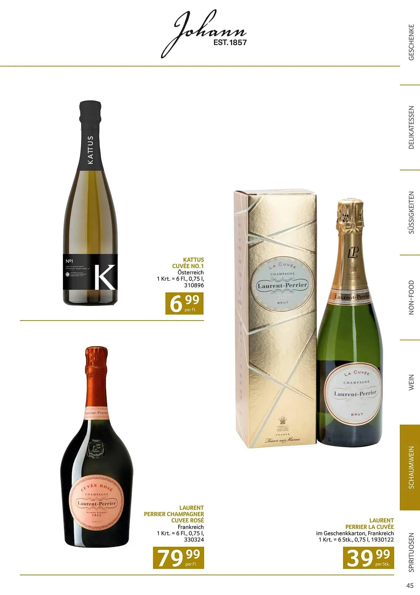 Transgourmet Flugblatt von 13. Oktober bis 24. Dezember 2025 - Flugblätt seite  45